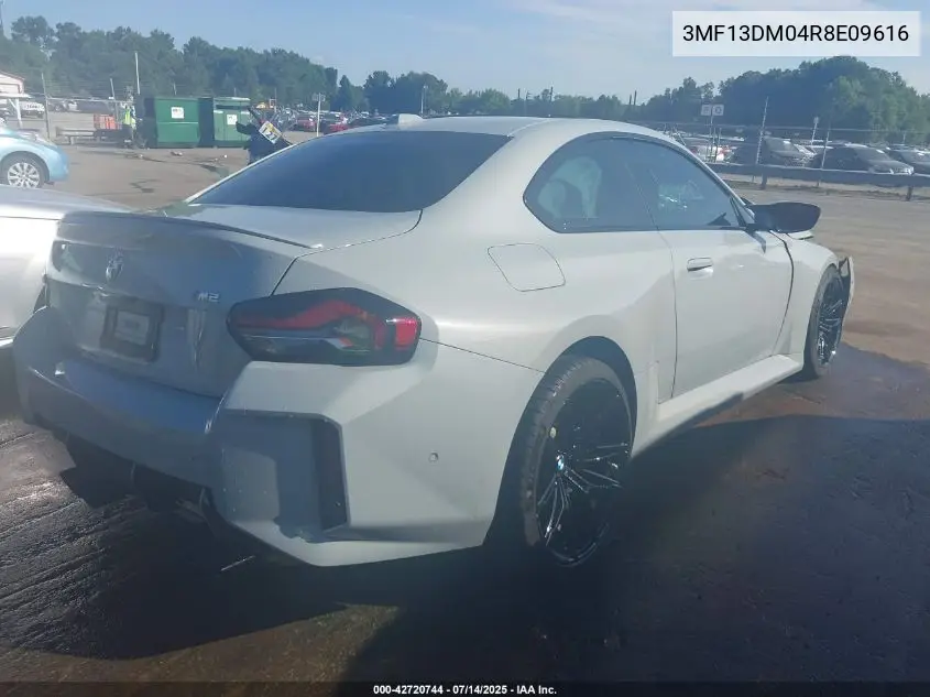 2024 BMW M2 VIN: 3MF13DM04R8E09616 Lot: 42720744