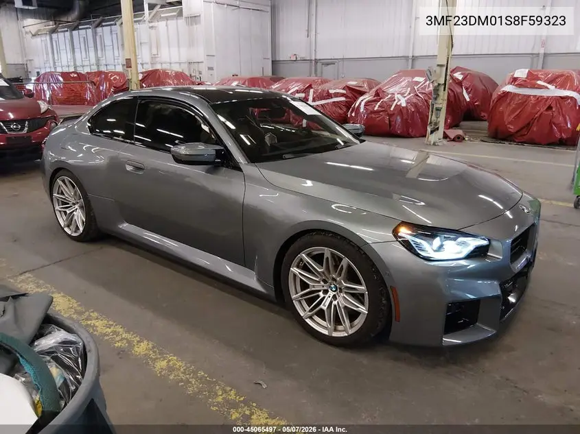 2025 BMW M2 VIN: 3MF23DM01S8F59323 Lot: 45065497