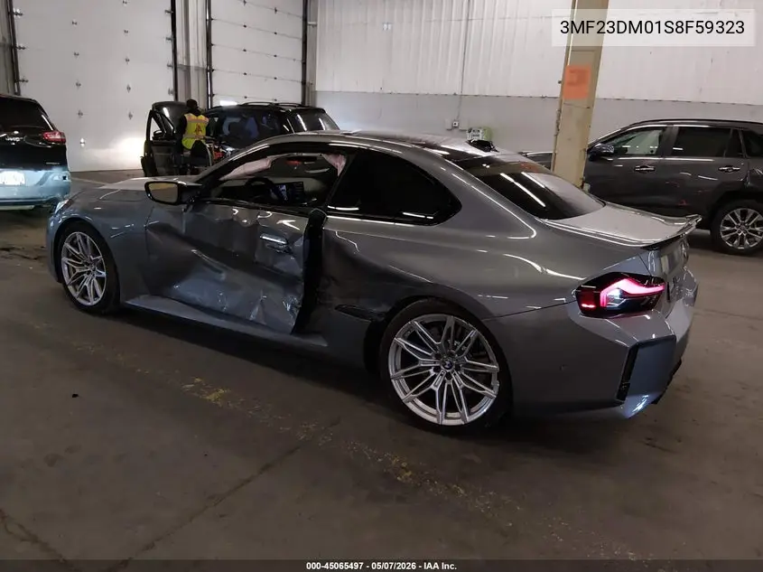 2025 BMW M2 VIN: 3MF23DM01S8F59323 Lot: 45065497