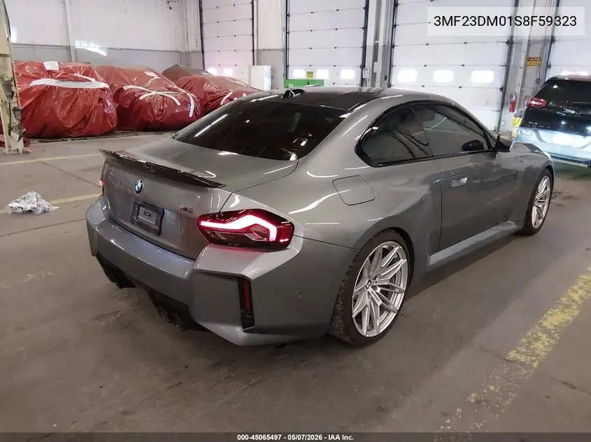 2025 BMW M2 VIN: 3MF23DM01S8F59323 Lot: 45065497