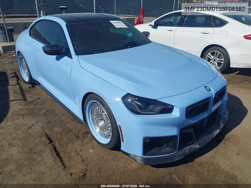 2025 BMW M2 VIN: 3MF23DM01S8F08582 Lot: 45565898