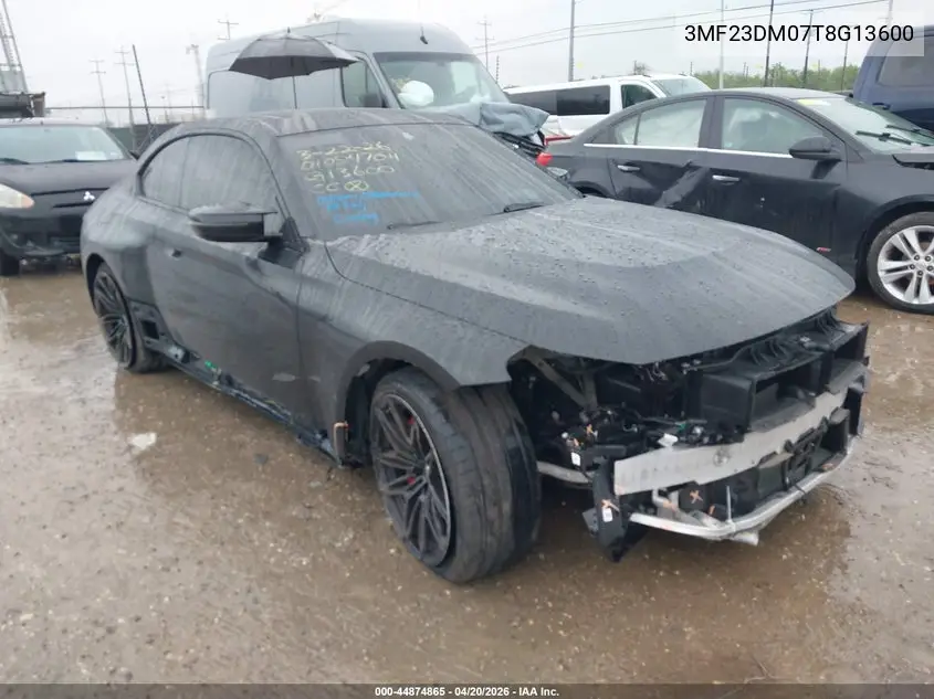 2026 BMW M2 VIN: 3MF23DM07T8G13600 Lot: 44874865