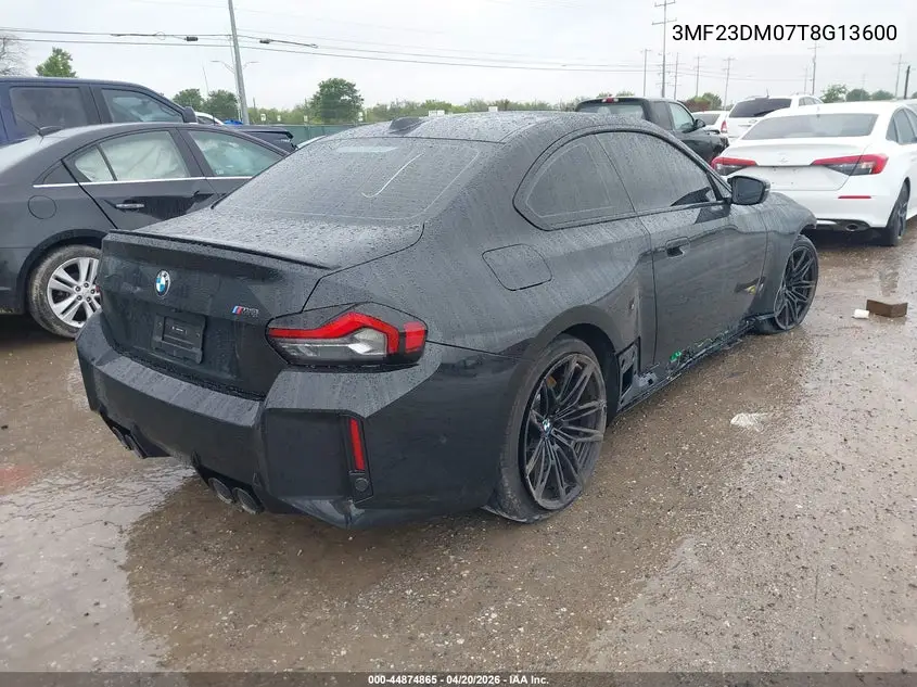 2026 BMW M2 VIN: 3MF23DM07T8G13600 Lot: 44874865