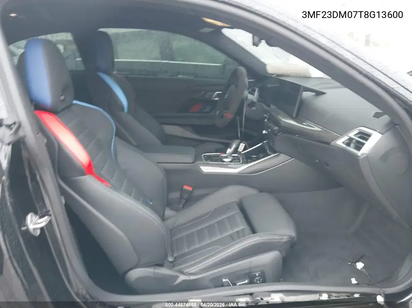 2026 BMW M2 VIN: 3MF23DM07T8G13600 Lot: 44874865
