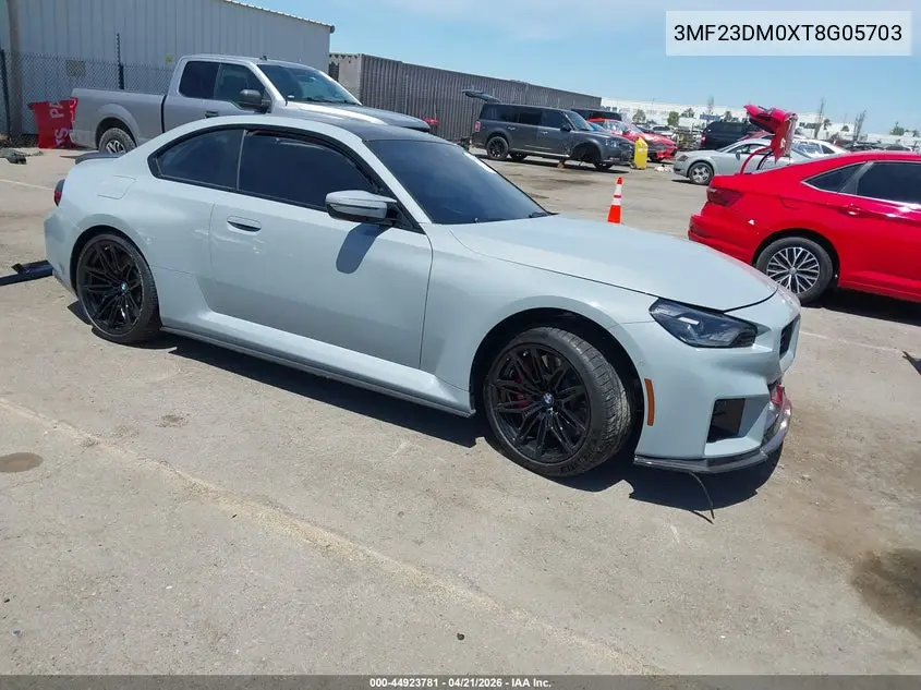 2026 BMW M2 VIN: 3MF23DM0XT8G05703 Lot: 44923781
