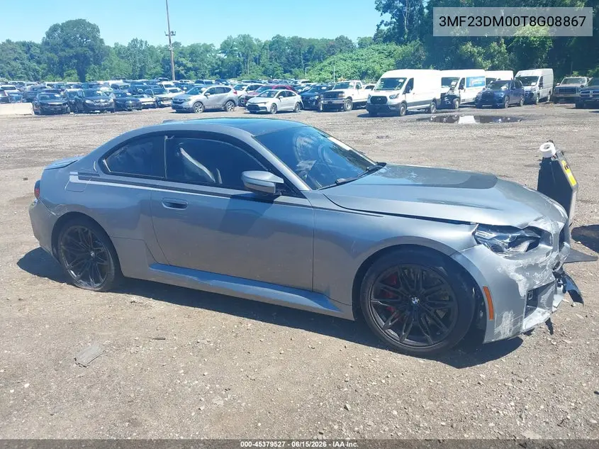 2026 BMW M2 VIN: 3MF23DM00T8G08867 Lot: 45379527