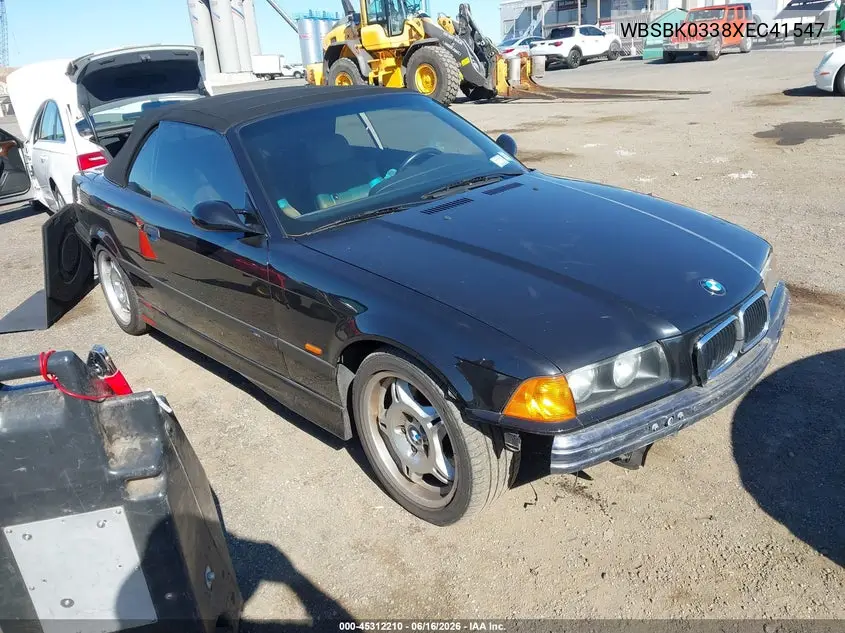 1999 BMW M3 VIN: WBSBK0338XEC41547 Lot: 45312210