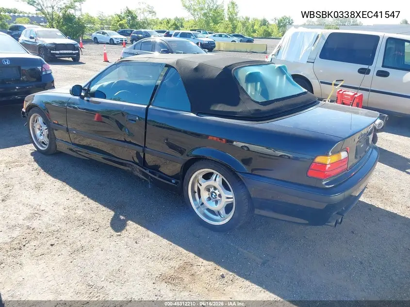 1999 BMW M3 VIN: WBSBK0338XEC41547 Lot: 45312210