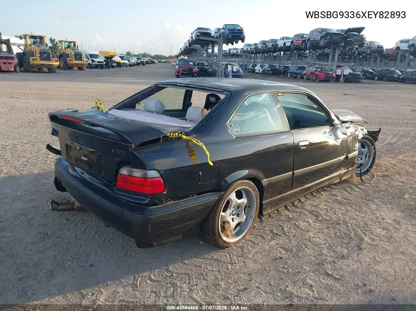 1999 BMW M3 VIN: WBSBG9336XEY82893 Lot: 45564406