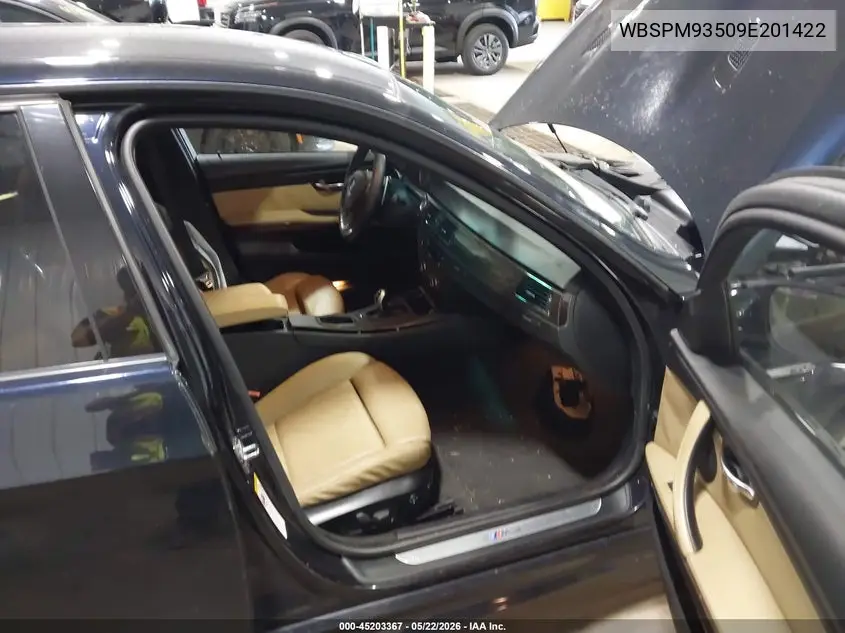 2009 BMW M3 VIN: WBSPM93509E201422 Lot: 45203367