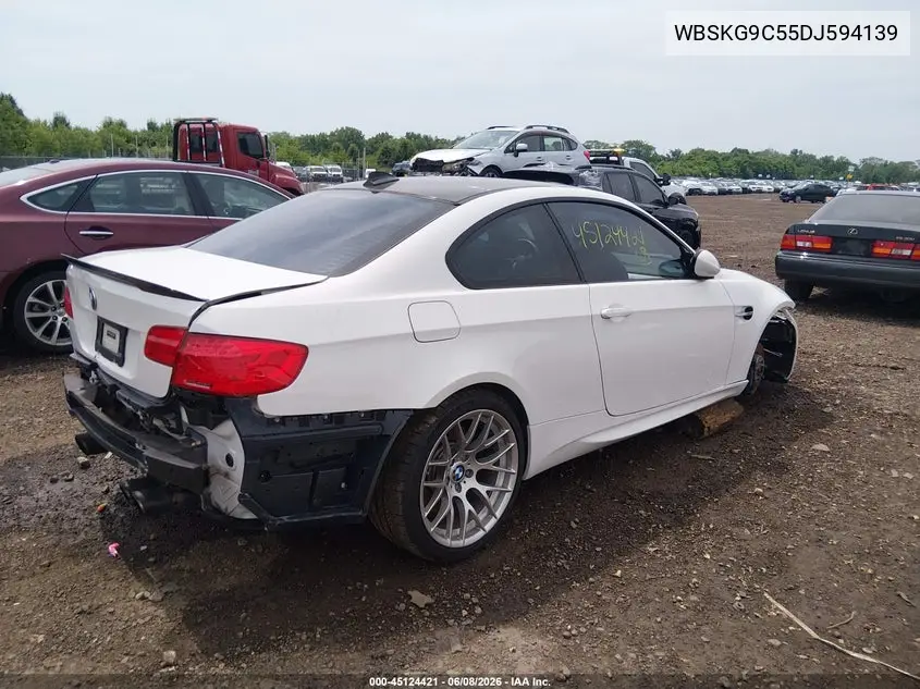 2013 BMW M3 VIN: WBSKG9C55DJ594139 Lot: 45124421