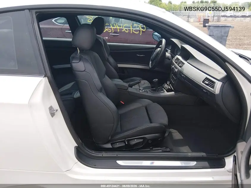 2013 BMW M3 VIN: WBSKG9C55DJ594139 Lot: 45124421