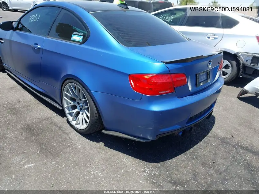 2013 BMW M3 VIN: WBSKG9C50DJ594081 Lot: 45474831