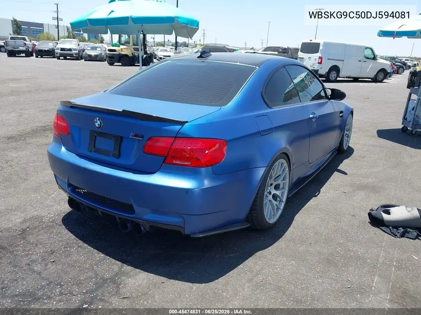 2013 BMW M3 VIN: WBSKG9C50DJ594081 Lot: 45474831