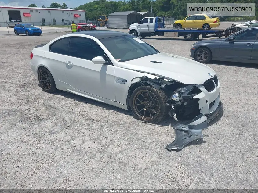 2013 BMW M3 VIN: WBSKG9C57DJ593963 Lot: 45557566