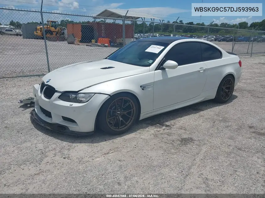 2013 BMW M3 VIN: WBSKG9C57DJ593963 Lot: 45557566
