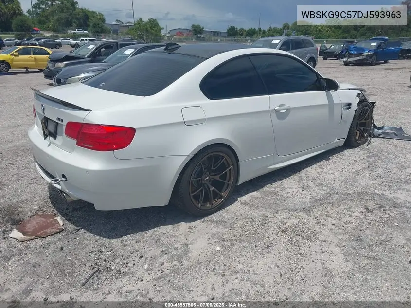 2013 BMW M3 VIN: WBSKG9C57DJ593963 Lot: 45557566