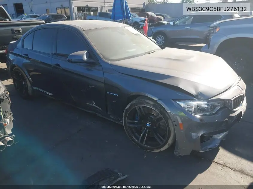 2015 BMW M3 VIN: WBS3C9C58FJ276132 Lot: 45322340