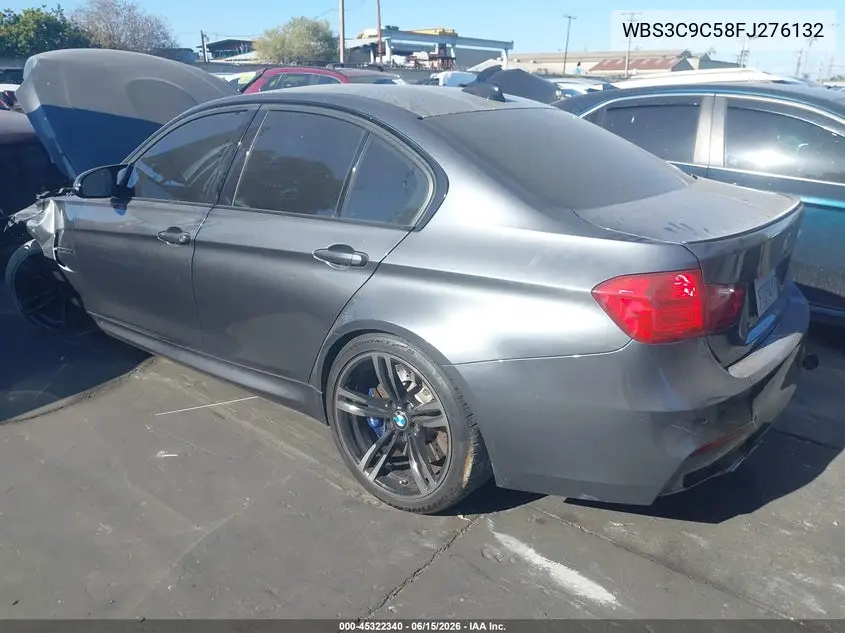 2015 BMW M3 VIN: WBS3C9C58FJ276132 Lot: 45322340