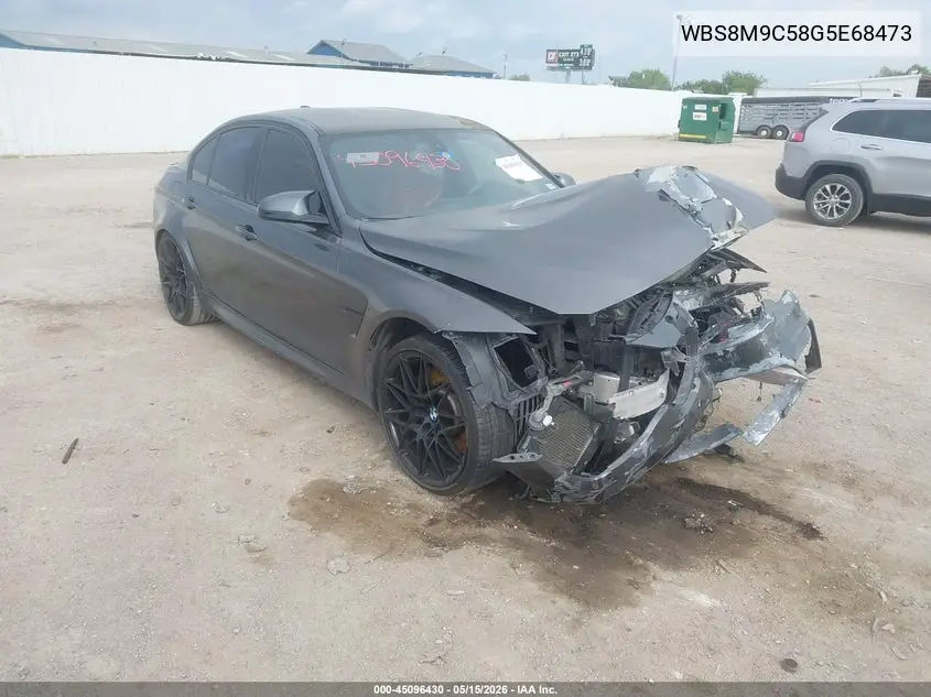 2016 BMW M3 VIN: WBS8M9C58G5E68473 Lot: 45096430