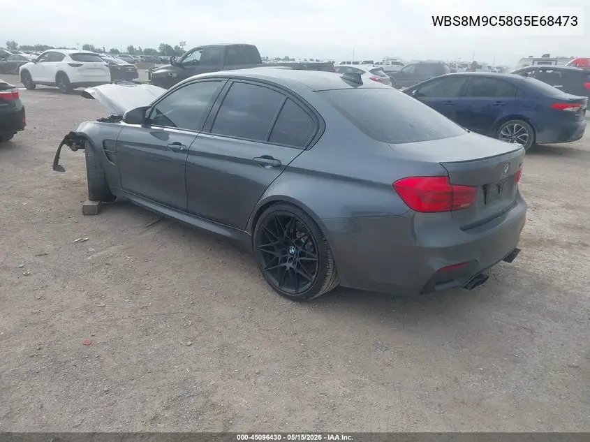 2016 BMW M3 VIN: WBS8M9C58G5E68473 Lot: 45096430