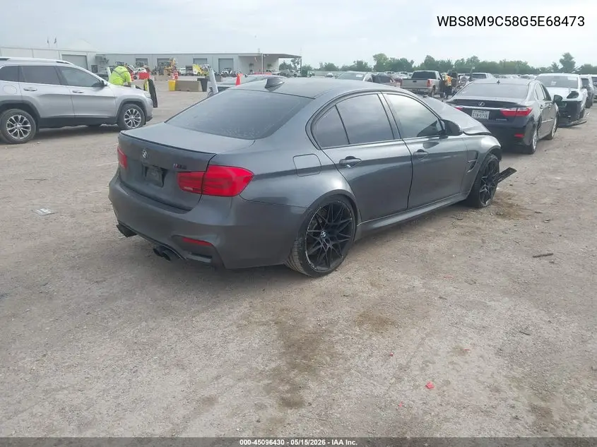 2016 BMW M3 VIN: WBS8M9C58G5E68473 Lot: 45096430