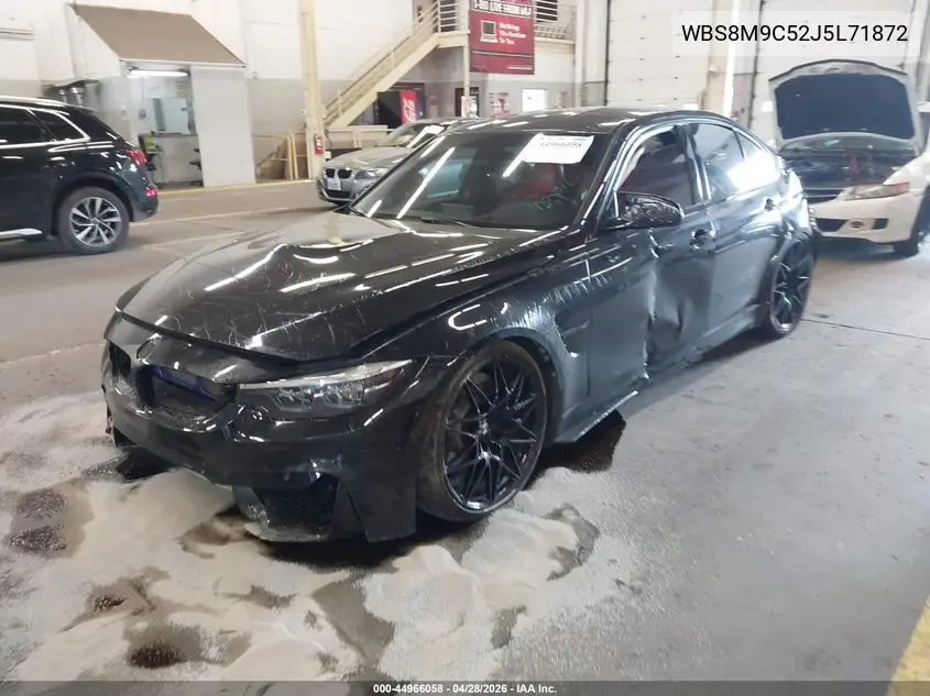 2018 BMW M3 VIN: WBS8M9C52J5L71872 Lot: 44966058