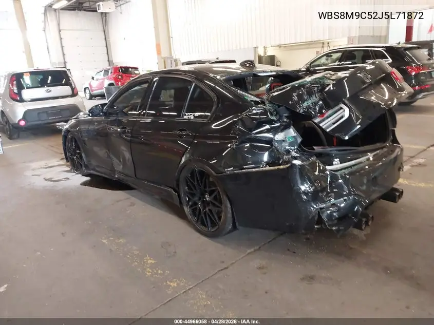 2018 BMW M3 VIN: WBS8M9C52J5L71872 Lot: 44966058