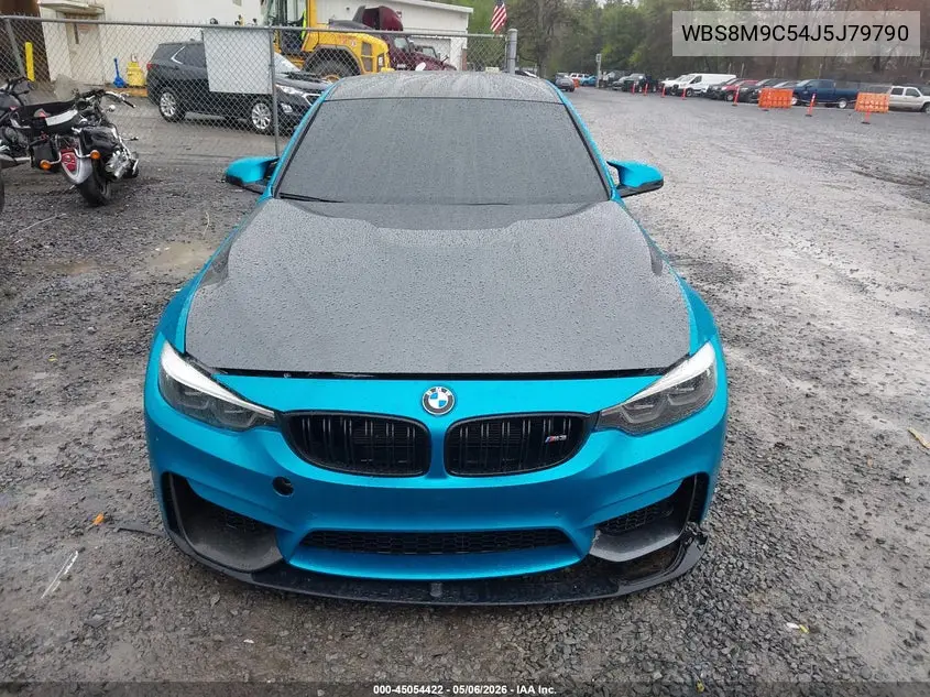 2018 BMW M3 Cs VIN: WBS8M9C54J5J79790 Lot: 45054422