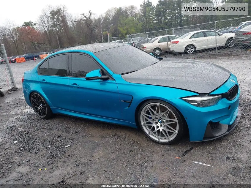 2018 BMW M3 Cs VIN: WBS8M9C54J5J79790 Lot: 45054422