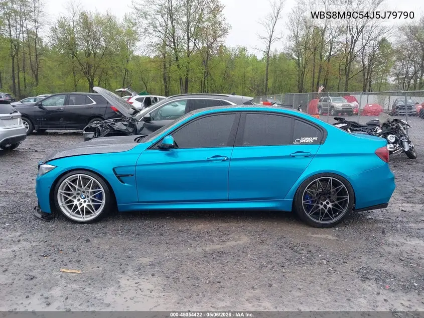 2018 BMW M3 Cs VIN: WBS8M9C54J5J79790 Lot: 45054422