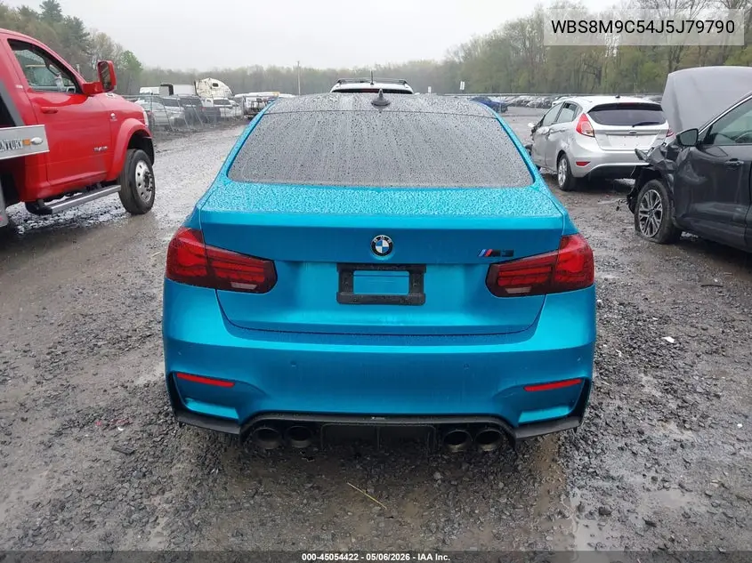 2018 BMW M3 Cs VIN: WBS8M9C54J5J79790 Lot: 45054422