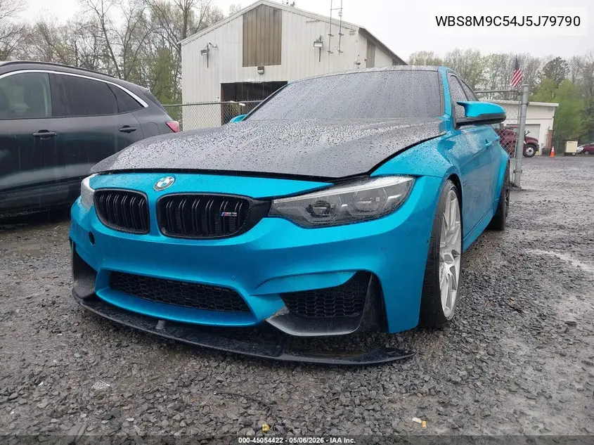2018 BMW M3 Cs VIN: WBS8M9C54J5J79790 Lot: 45054422