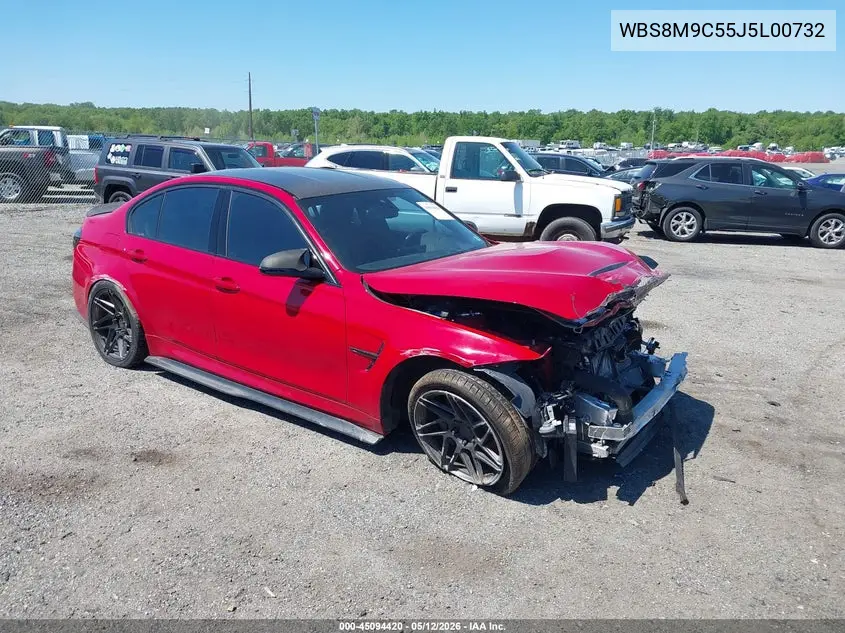 2018 BMW M3 VIN: WBS8M9C55J5L00732 Lot: 45094420