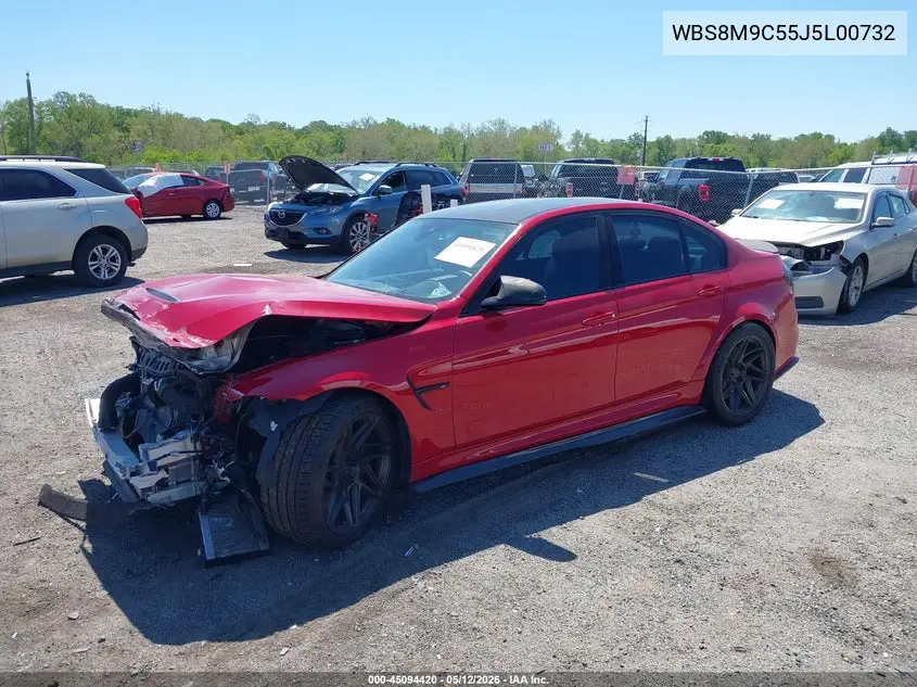 2018 BMW M3 VIN: WBS8M9C55J5L00732 Lot: 45094420