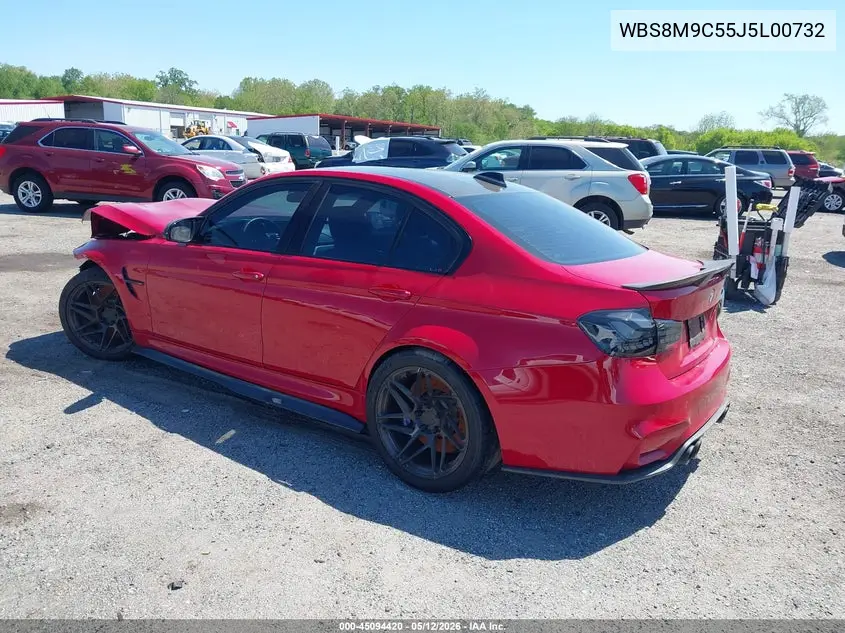 2018 BMW M3 VIN: WBS8M9C55J5L00732 Lot: 45094420