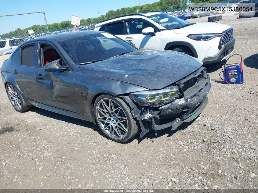 2018 BMW M3 Cs VIN: WBS8M9C5XJ5J80054 Lot: 45225379