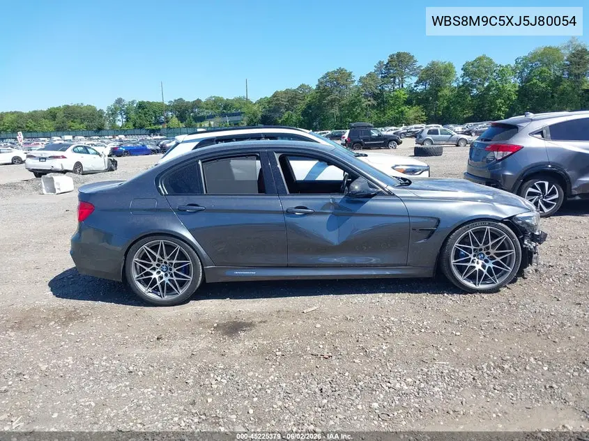 2018 BMW M3 Cs VIN: WBS8M9C5XJ5J80054 Lot: 45225379