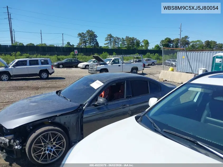 2018 BMW M3 Cs VIN: WBS8M9C5XJ5J80054 Lot: 45225379