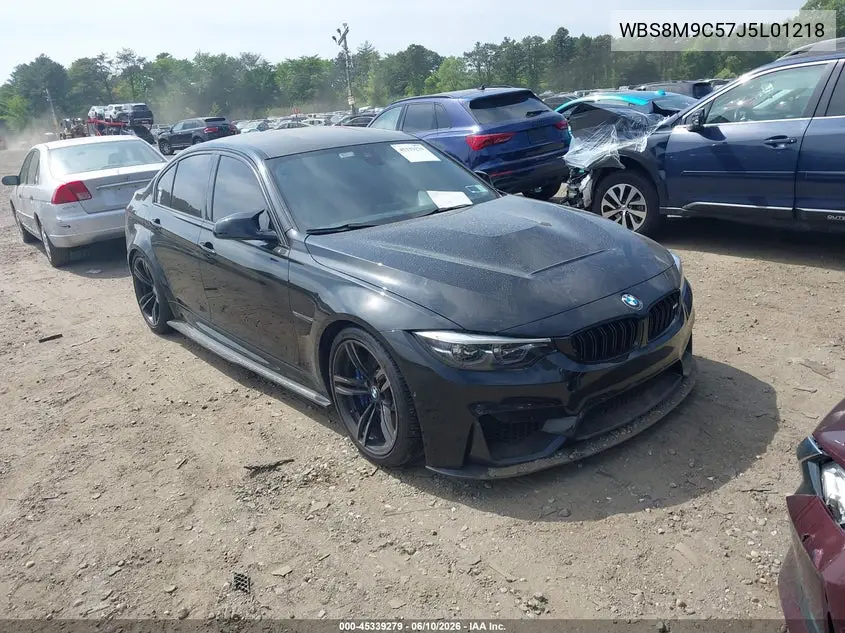 2018 BMW M3 VIN: WBS8M9C57J5L01218 Lot: 45339279