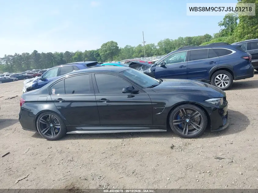 2018 BMW M3 VIN: WBS8M9C57J5L01218 Lot: 45339279