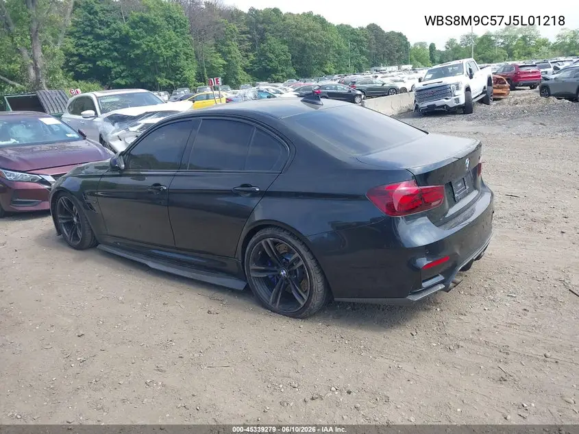 2018 BMW M3 VIN: WBS8M9C57J5L01218 Lot: 45339279
