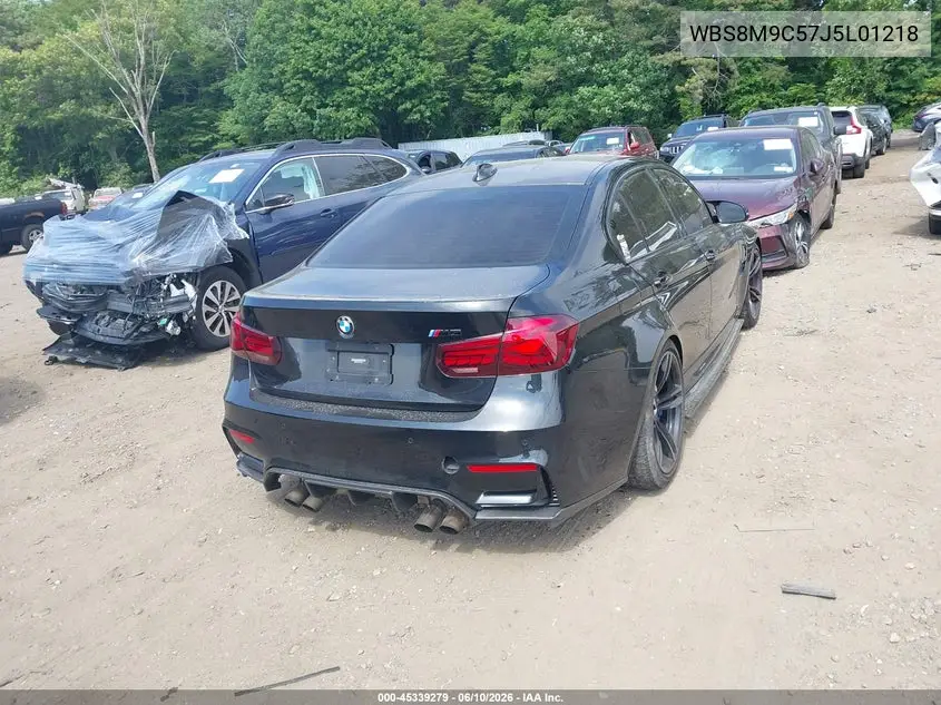 2018 BMW M3 VIN: WBS8M9C57J5L01218 Lot: 45339279