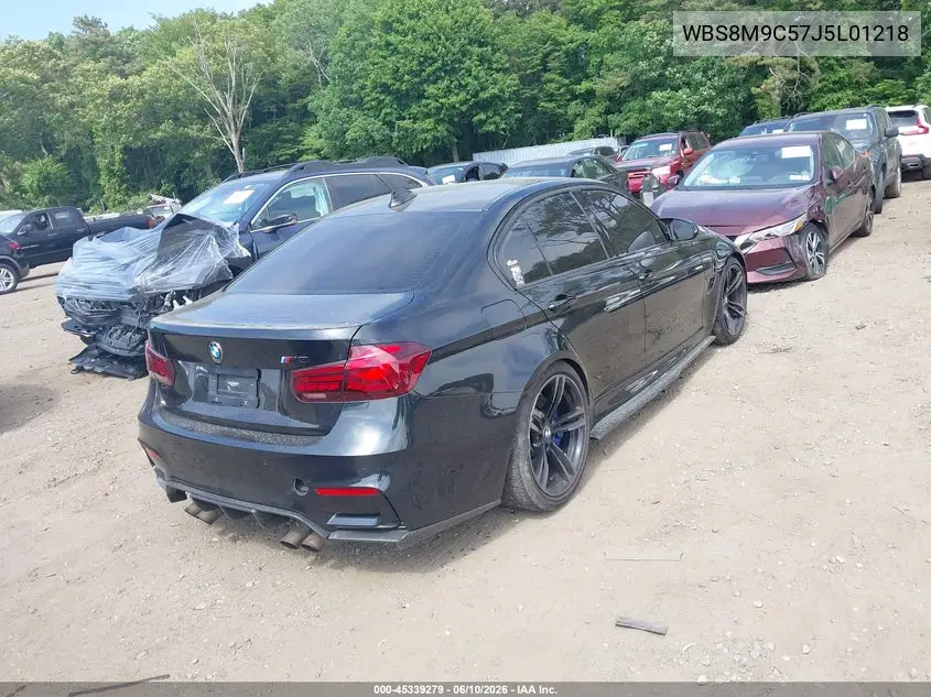 2018 BMW M3 VIN: WBS8M9C57J5L01218 Lot: 45339279