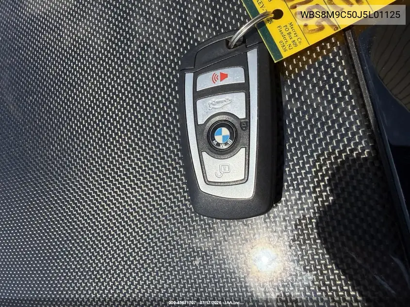 2018 BMW M3 VIN: WBS8M9C50J5L01125 Lot: 45671707