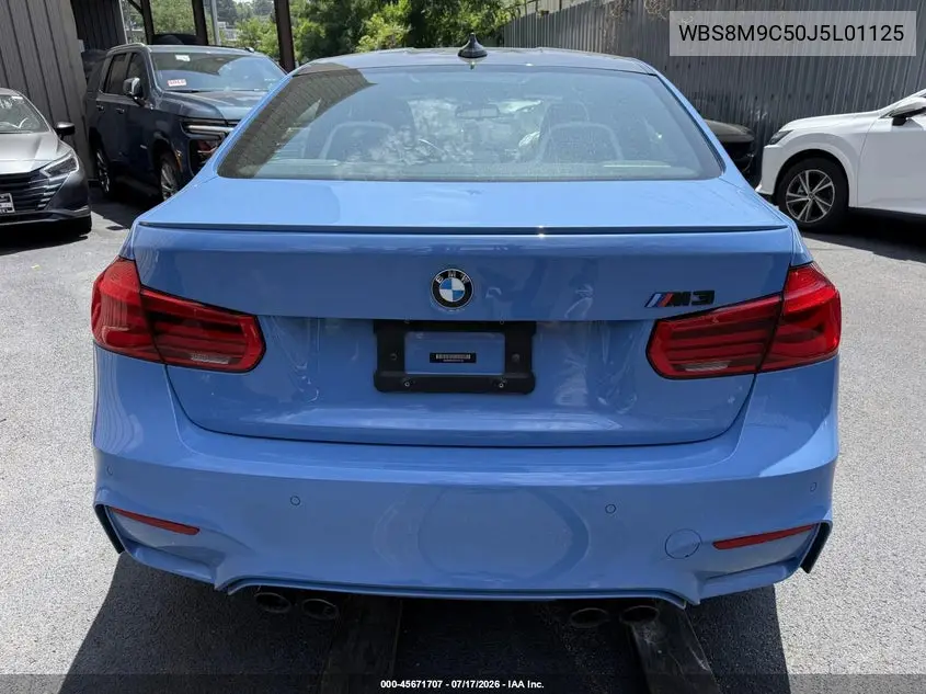 2018 BMW M3 VIN: WBS8M9C50J5L01125 Lot: 45671707
