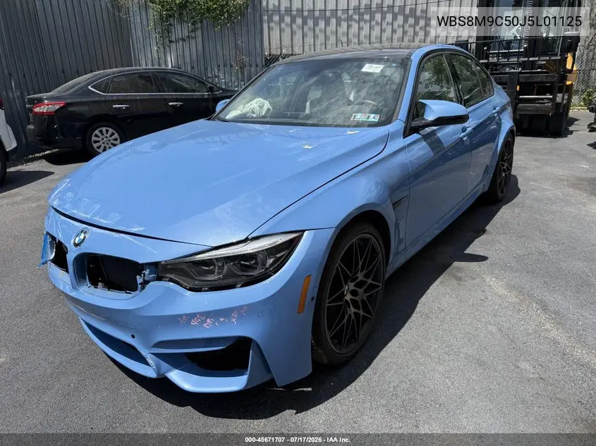 2018 BMW M3 VIN: WBS8M9C50J5L01125 Lot: 45671707