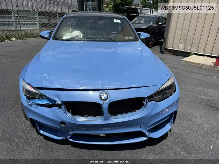 2018 BMW M3 VIN: WBS8M9C50J5L01125 Lot: 45671707