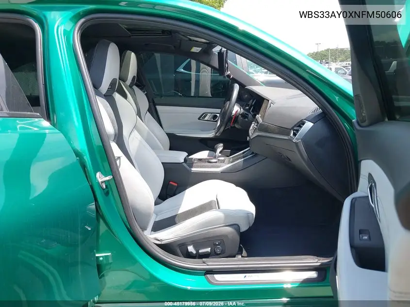 2022 BMW M3 Competition VIN: NY77541 Lot: 45179956