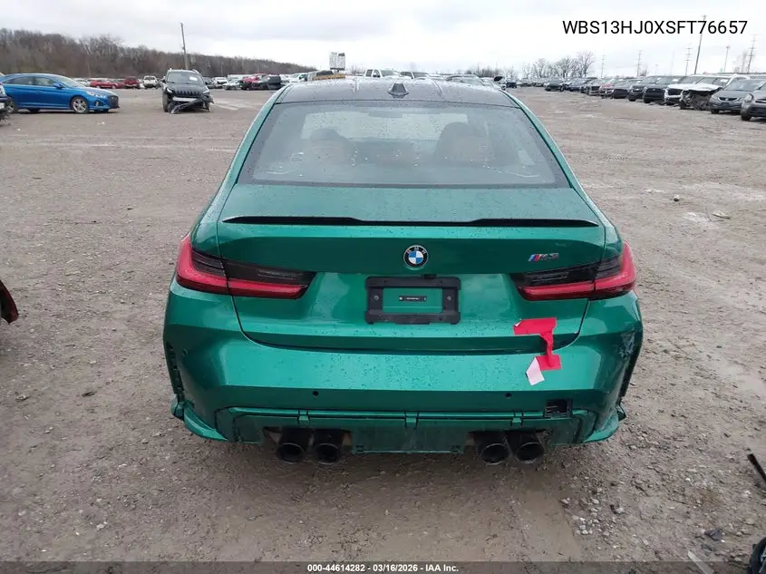2025 BMW M3 VIN: WBS13HJ0XSFT76657 Lot: 44614282